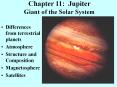 Chapter 11: Jupiter Giant of the Solar System PowerPoint PPT Presentation