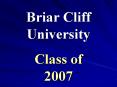 Briar Cliff University PowerPoint PPT Presentation