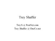 Trey Shaffer
