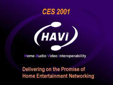 CES 2001