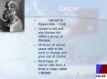 Cancer PowerPoint PPT Presentation