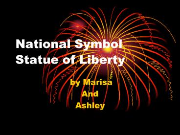 National Symbol Statue of Liberty