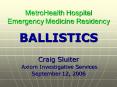 MetroHealth Hospital Emergency Medicine Residency PowerPoint PPT Presentation