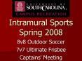 Intramural Sports Spring 2008 PowerPoint PPT Presentation
