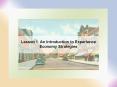 Lesson 1. An Introduction to Experience Economy Strategies PowerPoint PPT Presentation