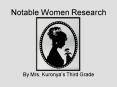Notable Women Research PowerPoint PPT Presentation