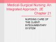 MedicalSurgical Nursing: An Integrated Approach, 2E Chapter 21 PowerPoint PPT Presentation