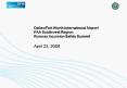 DallasFort Worth International Airport FAA Southwest Region Runway Incursion Safety Summit PowerPoint PPT Presentation