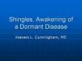 Shingles, Awakening of a Dormant Disease PowerPoint PPT Presentation