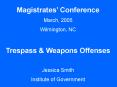 Magistrates Conference PowerPoint PPT Presentation