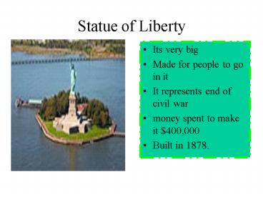 Statue of Liberty