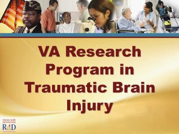 VA Research Program in Traumatic Brain Injury