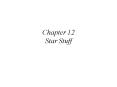 Chapter 12 Star Stuff PowerPoint PPT Presentation