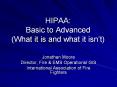 HIPAA: Basic to Advanced What it is and what it isnt PowerPoint PPT Presentation