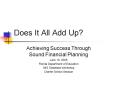Does It All Add Up PowerPoint PPT Presentation