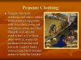 Peasant%20Clothing PowerPoint PPT Presentation