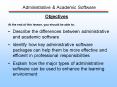 Administrative PowerPoint PPT Presentation