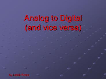 presentation player overlay