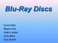 BluRay Discs PowerPoint PPT Presentation
