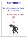 ADVENTURE PowerPoint PPT Presentation