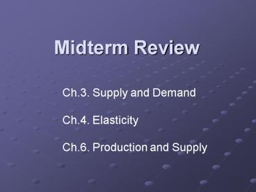 presentation player overlay