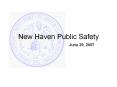New Haven Public Safety PowerPoint PPT Presentation
