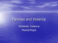 Families and Violence PowerPoint PPT Presentation