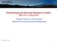 Networking%20and%20Security%20Research%20Center%20http://nsrc.cse.psu.edu/ PowerPoint PPT Presentation