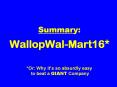 Summary:%20%20WallopWal-Mart16*%20*Or:%20Why%20it PowerPoint PPT Presentation