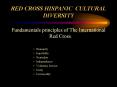 RED CROSS HISPANIC CULTURAL DIVERSITY PowerPoint PPT Presentation