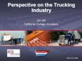 Perspective on the Trucking Industry PowerPoint PPT Presentation