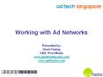 Working with Ad Networks PowerPoint PPT Presentation