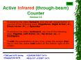 Active Infrared throughbeam Counter Version 3.0 PowerPoint PPT Presentation