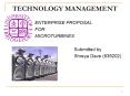 TECHNOLOGY MANAGEMENT PowerPoint PPT Presentation