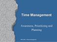 Time Management PowerPoint PPT Presentation