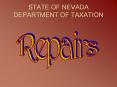 STATE OF NEVADA DEPARTMENT OF TAXATION PowerPoint PPT Presentation