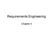 Requirements Engineering