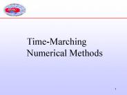 Time-Marching Numerical Methods
