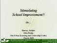 Stimulating School Improvement Or PowerPoint PPT Presentation