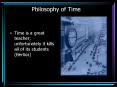 Philosophy of Time PowerPoint PPT Presentation