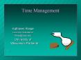 Time Management PowerPoint PPT Presentation