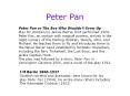 Peter Pan PowerPoint PPT Presentation