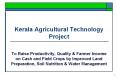 Kerala Agricultural Technology Project PowerPoint PPT Presentation