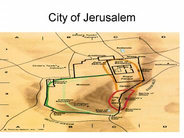City of Jerusalem