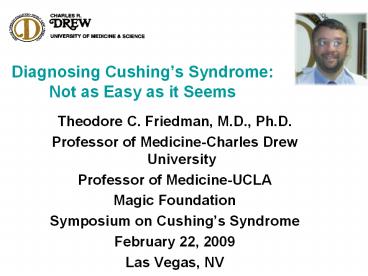 Diagnosing%20Cushing