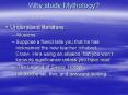 Why study Mythology PowerPoint PPT Presentation