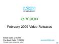 February 2009 Video Releases PowerPoint PPT Presentation