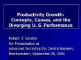 Robert J. Gordon PowerPoint PPT Presentation