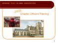 VIRGINIA TECH ALUMNI ASSOCIATION PowerPoint PPT Presentation