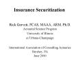 Insurance Securitization PowerPoint PPT Presentation